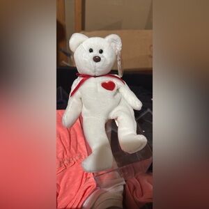 Ty Valentino Bear Beanie Baby Bear
